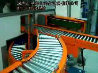 Shunt-off and double-deck conveyor lines
