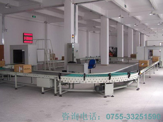 Annular conveyor line