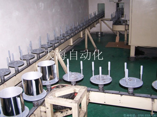Electric rice nest liner production line